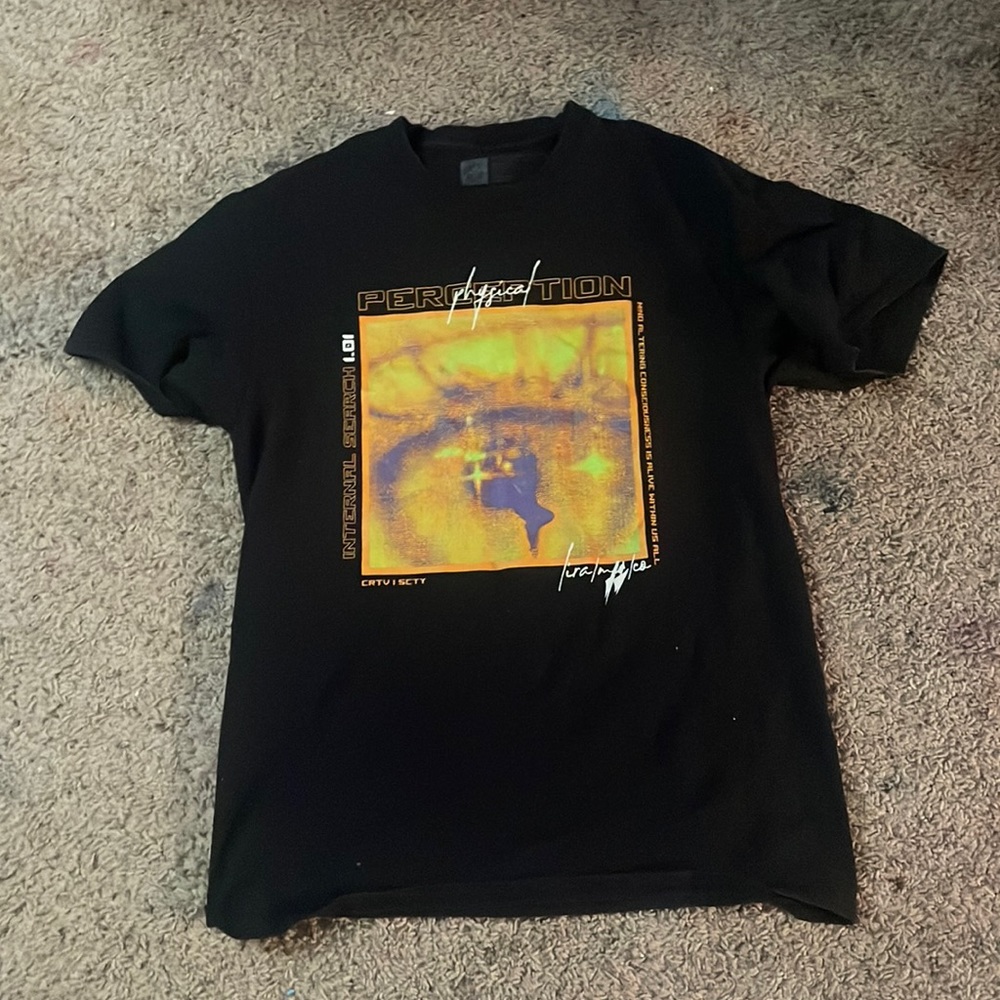 A graphic tee